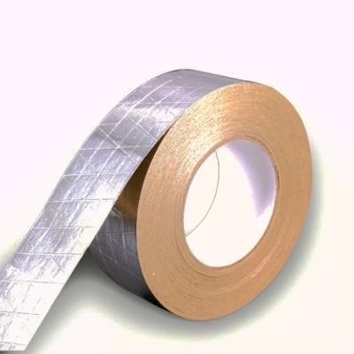 China Reliable Quality Heat Resistant Kraft Paper Aluminum Foil Fire Retardant Reinforced Paper Tape Tape for sale