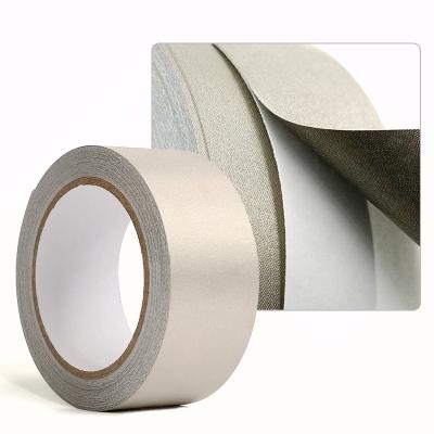 China Popular Heat Resistant EMI Shielding Conductive Fabric Tape Radio-Resistant Product 0.12mm Thickness for sale