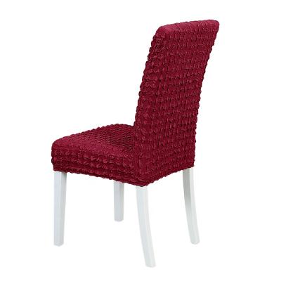 China Universal Red Elastic Fabric Four Seasons Jacquard Chair Cover Chairs Cover Protector Stretch for sale