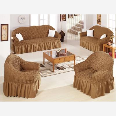 China New fashion simple home textile spandex slipcovers set sofa covers cheap chair covers for sale