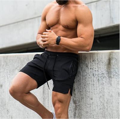 China 2021 Hot Selling Amazon Fitness Gym Wear Men Breathable Beach Short Pants Above Knee Regular Fit Men for sale