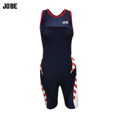 China 100% Breathable Polyester Sublimation Printing Custom Men's Zipper Shaping Rowing Suit for sale