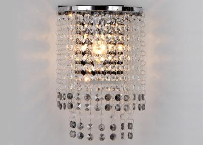 China Crystal Bead Curtain Decorative Indoor Wall Lamp Contemporary for sale