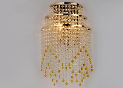 China Hierarchic 2 Lights Golden Indoor Wall Lights Apply To Corridor for sale