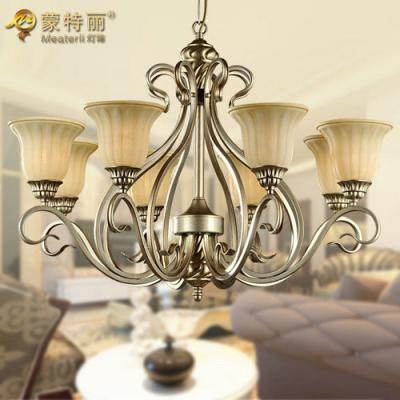 China Modern Decorative Hanging Ceiling Lights / Glass Classic Chandelier for sale