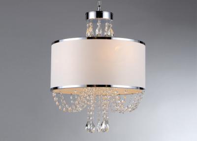 Chine Lustre en cristal de luxe de bâche moderne de PVC avec accrocher décoratif à vendre