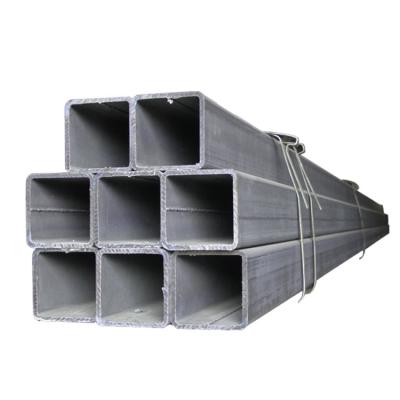 China black square steel structure pipe fence panels tube with 16mm s275jr welded steel pipe for sale