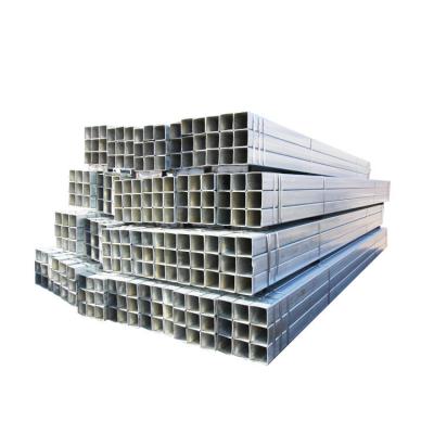 China Hot Diped Galvanized Steel Hollow Structure Pipe ASTM A500 SHS 40x40 Square Sections Prices Ms. Square And Rectangular Steel Tube 75x75 for sale