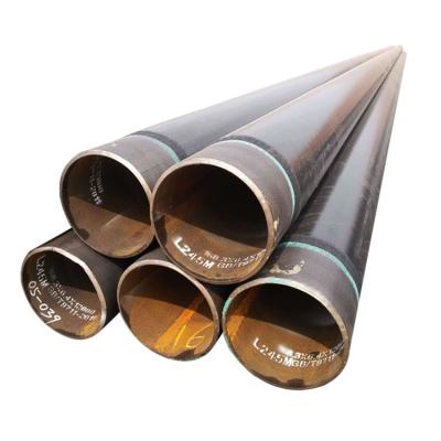 China Anti Corrosion Fluid Coating Spiral Steel Pipe Tube , Epoxy Paint 3pe Steel Tube for sale