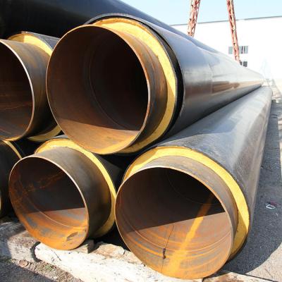 China Liquid Pipe Heat Insulated Impulse Tubes For Use In Low Temperatures API 5L GrB X52 3PE Insulation Anti-Corrosion Pipe for sale