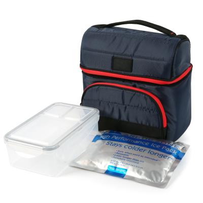 China Waterproof Customize Warm Waterproof Thermal Insulated Inner Cool Handle Clear Lunch Bag for sale