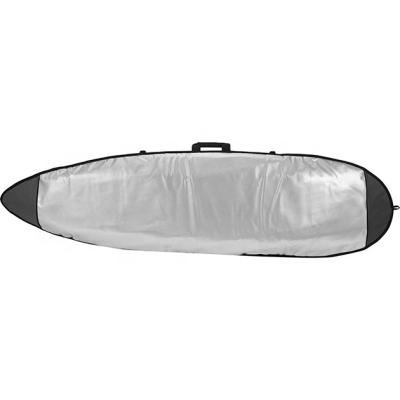 China Customized Silver Unisex Lightweight Waterproof Beach Surfboard Fin Bag |Surfboard Travel Hard Case |Surfboard Sleeve Day Cover Luggage for sale