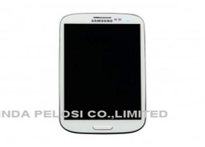 Κίνα Μπλε άσπρη οθόνη αφής της Samsung S3 LCD και Digitizer χωρητική οθόνη συνελεύσεων προς πώληση