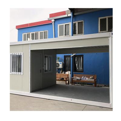 China Factory made guard house Low Cost Container Home Sandwich Panel Expandable cheap prefab for sale