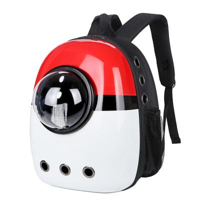 China Space Astronaut Bags Travel Grooming Rolling Capsule Cat Hands Free Sling Rabbit Dog Cats Pet Carrier Bag Backpack for sale