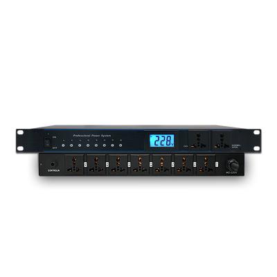 China power amplifier broadcasting power consecutively protecting 8 way power source sequencer 07A for sale