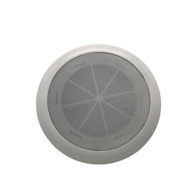 China No RTS Constant Voltage ABS 5 Inch 6w Full Range Indoor Speaker For Public Announcement Sound System Mode Ceiling Speaker for sale