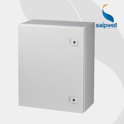 China Electronic Equipment Metal Box SAIPWELL SPT Metal Waterproof Box Cabinet Enclosure Electrical Distribution Box for sale