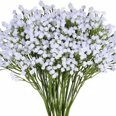 China Wholesale Preserved Eternal Dried flower+Silk Cloth+ Plastic+ Yarn Valentine's Day Gift Dried Everlasting Gypsophila Paniculata Babysbreath Flower for sale