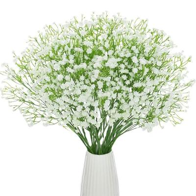 China Cheap Flower+Silk Cloth+ Plastic+ Dry Yarn Amazon Wedding Supplies Artificial Preserved Flowers Babysbreath Gypsophila Flowers Preserved Babies Breath for sale