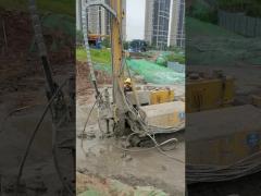 Borehole Drilling Rig Building Construction Machine Rotary Spray Drill