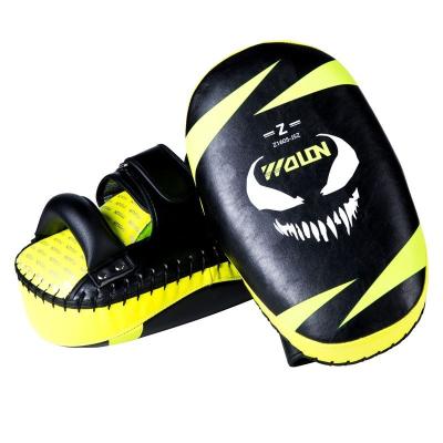 China PU Leather Muay Training Kick Boxing Kick Shield Martial Thai Pads for sale