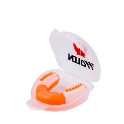 China Rubber Gum Shield Teeth Protection Gum Shield Boxing Sports Mouth Guard Fit Mouth Guard NORMAL for sale