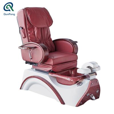 China Popular modern pedicure spa chair massage nail chair salon furniture for sale for sale