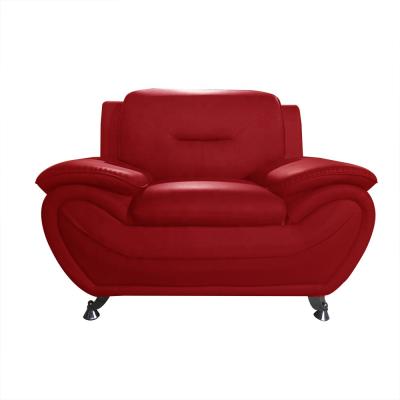 China Modern Furniture Factory Provided Simple Style PU Sofa Living Room Cover Modern Living Room Sofas Packing for sale