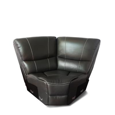 China Adjustable Promotional Direct Recliner Chair Sectional Modern Indoor Leather Sofa Living Room Furniture (Other) for sale