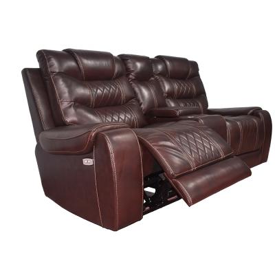 China New Design Style Adjustable American Electric Sectional Sofa Set Furniture Luxury Home Furniture (Others) Living Room Sofas for sale