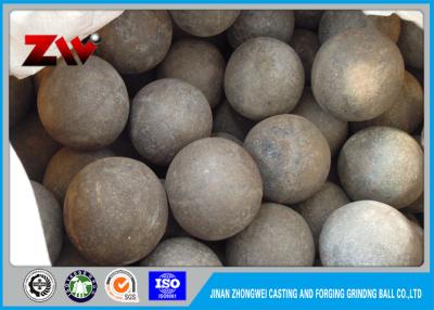 China 94mm hot rolled forged grinding media steel balls For Mining / Cement Plant for sale