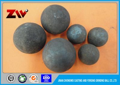 China Bolas de acero de laminado en caliente profesionales, bolas de pulido del diámetro 20mm-150m m para minar en venta