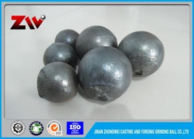 China Cr 5 Medium chrome cast grinding media steel balls for cement plant for sale