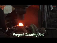 20-180mm forged steel ball for mining grinding cement impact toughness 12 joules hrc 55-65