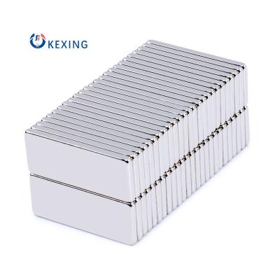 China Customized Rectangular Magnetic Materials N52 Industrial Block Shaped Neodymium Magnet Strong Magnetic KEXIN NeFeB Magnet Manufacturer for sale