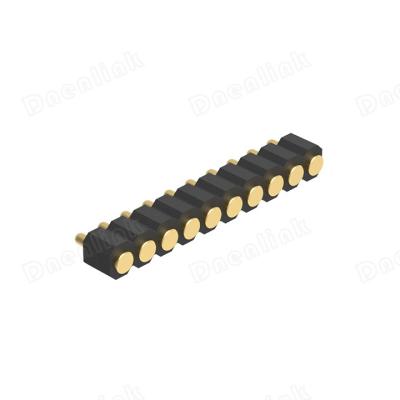 China Straight Type Single Row H2.5mm SMT Pitch Male PCB Dnenlink 2.00mm Header Pogo Male Connector for sale