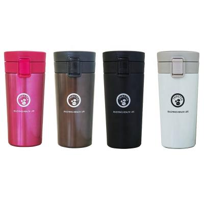 China PORTABLE Reusable Stainless Steel Vacuum Insulated Coffee Mug With Lid for sale