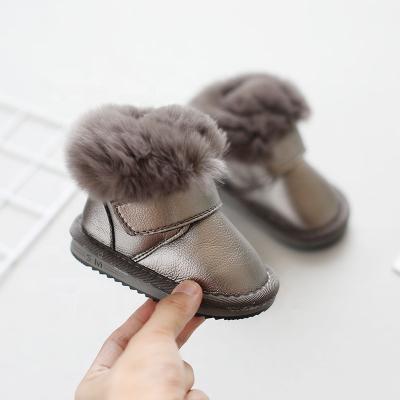 China Winter Warm Baby Shoes Anti-slippery Waterproof Children Snow Boots -30 Degree Boys Winter Baby Boots Kids Winter Snow Boots for sale