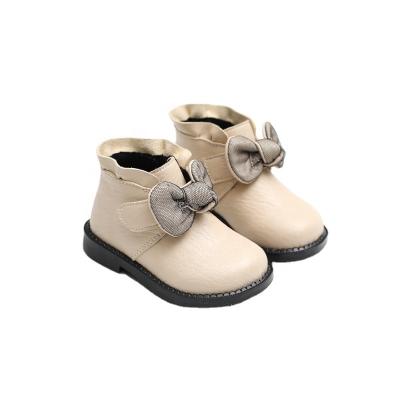 China New Spring And Autumn Fashion Baby Girl Princess Girls Shoes Anti-slippery Single Shoes 1-3 Years Old Girls Boots for sale