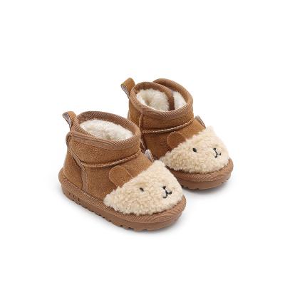 China Winter Anti-slippery Baby Shoes Warm Children Cotton Shoes Boys and Girls Children Snow Boots for sale