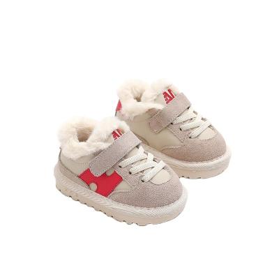 China Waterproof Children Shoes Boys and Girls Snow Boots Winter Sneaker Warm Children Snow Boots Baby Cotton Shoes for sale