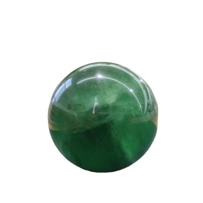 China Hot Selling Green Quartz Crystal Ball Spheres For Craft From China Natural Stones Fluorite for sale