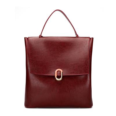 China None Women Shoulders Bags Backpacks Solid Color Luxury Leather Cross - Body Bags For Female Women Handbag Famous Brands for sale