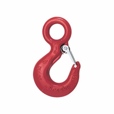 China General Industry U.S TYPE 320A LIFTING EYE HOIST HOOK WITH SAFETY LATCH HOOK for sale