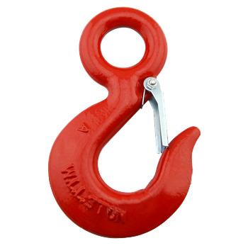 China General Industry High load-bearing Rigging Hardware Alloy Steel 320A Eye Slip Hook with Safety Latch for sale