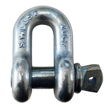 China Lifting Forged Shackles for General Lifting Purposes soft shackles for sale