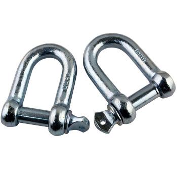 China Lifting marine shackles JIS Type D Shackles with Collar chain shackle for sale