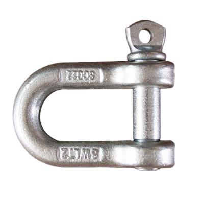 China Heavy Industry CE certification forged Shackle Italy Type Dee  Bow Shackle for sale