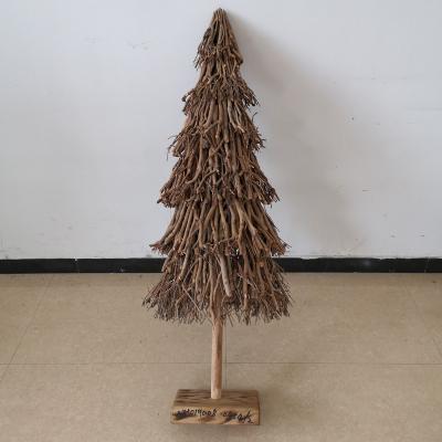 China Modern Simple Hot Selling Tea-Branch Christmas Tree Handmade Crafts For Home Decoration for sale